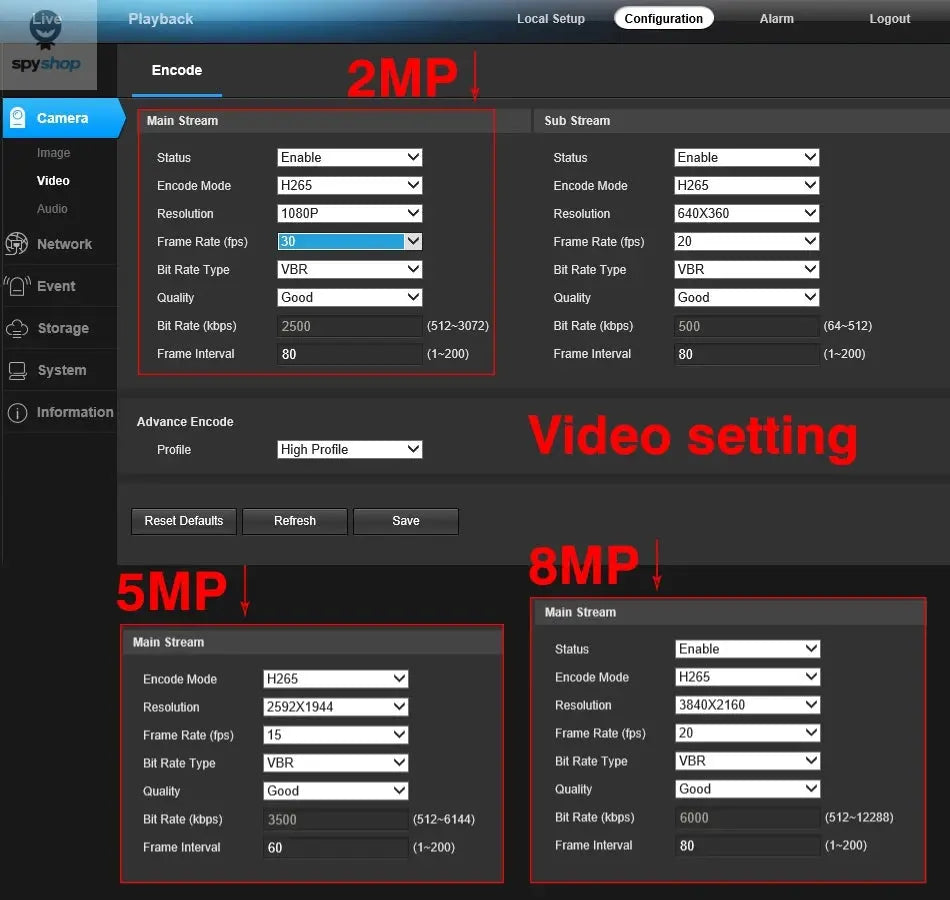 Hikvision POE Camera Bullet ColorVu 8MP 5MP IP Camera MIC Night Vision Camera Surveillance CCTV Cam Motion Alarm IP66 Spy-shop.com