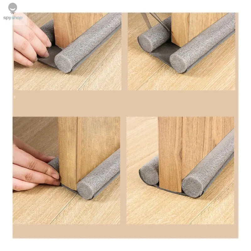 Hot Sell Flexible Door Bottom Sealing Strip Stopper Door Weatherstrip Guard Wind Dust Blocker Sealer Stopper Door Seal Spy-shop.com