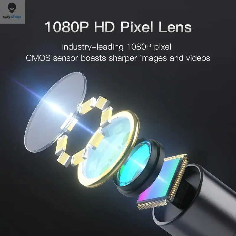 INSKAM 4.3 Inch IPS Screen Industrial Endoscope Camera HD1080P Single Lens Pipe Inspection Borescope for Checking Car Sewer Spy-shop.com