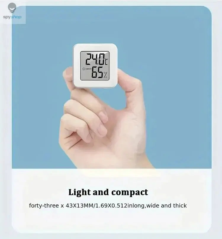 Indoor Mini Temperature and Humidity Meter, Bedroom Temperature Meter, Portable Electronic Digital Display, Humidity and Tempera 