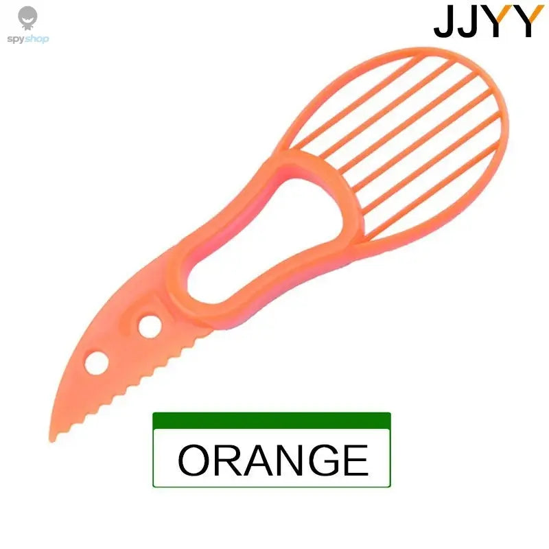 JJYY 3 In 1 Avocado Slicer Shea Corer Butter Fruit Peeler Cutter Pulp Separator Plastic Knife Kitchen Vegetable Tools Spy-shop.com