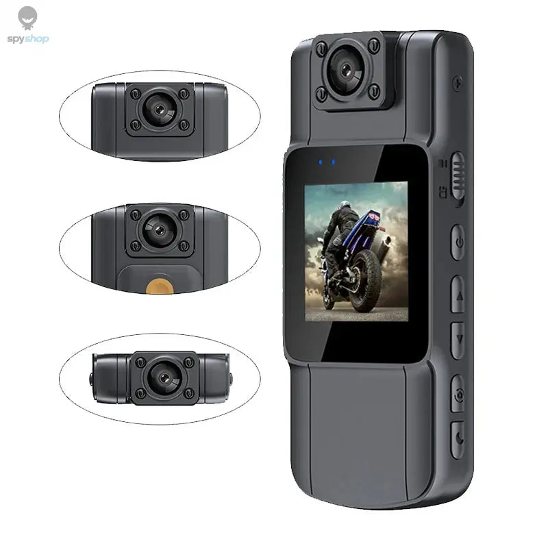 JOZUZE L11 1080P HD Mini Camera Portable Digital Video Recorder BodyCam Infrared Night Vision Police Cam Small Bike Camcorder Spy-shop.com