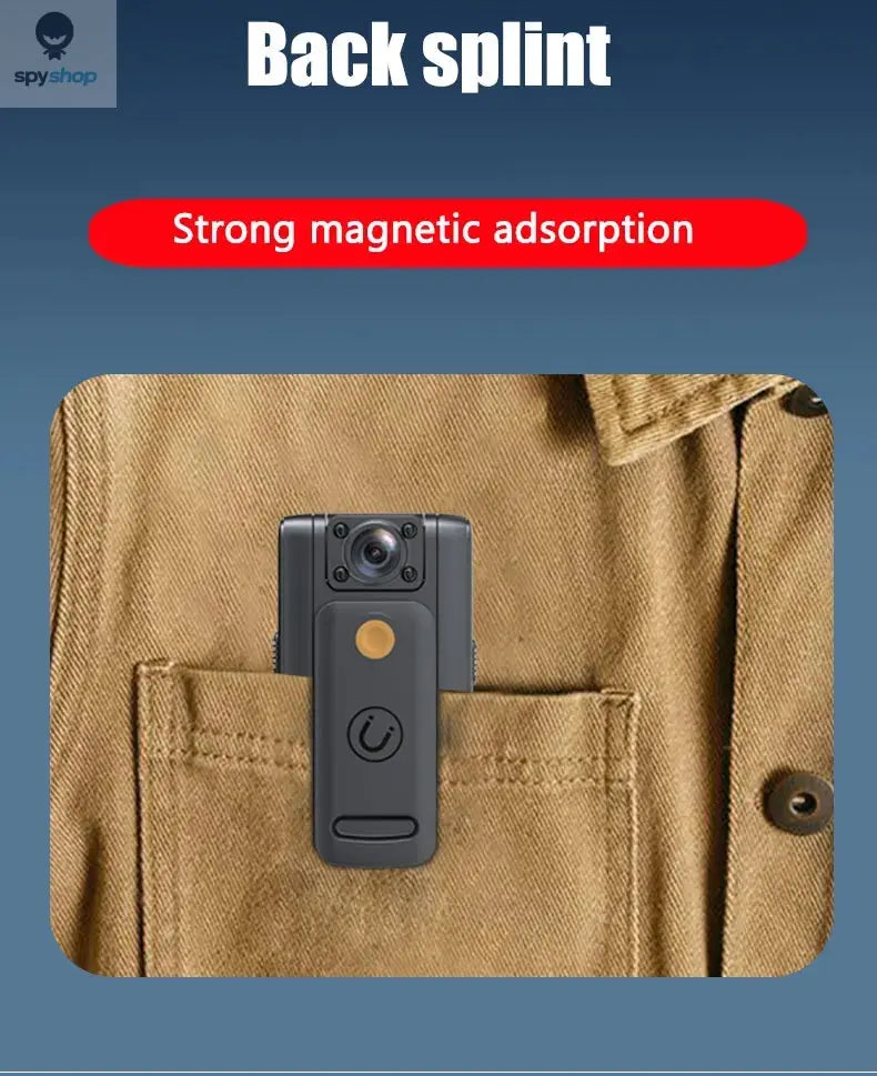 JOZUZE L11 1080P HD Mini Camera Portable Digital Video Recorder BodyCam Infrared Night Vision Police Cam Small Bike Camcorder Spy-shop.com