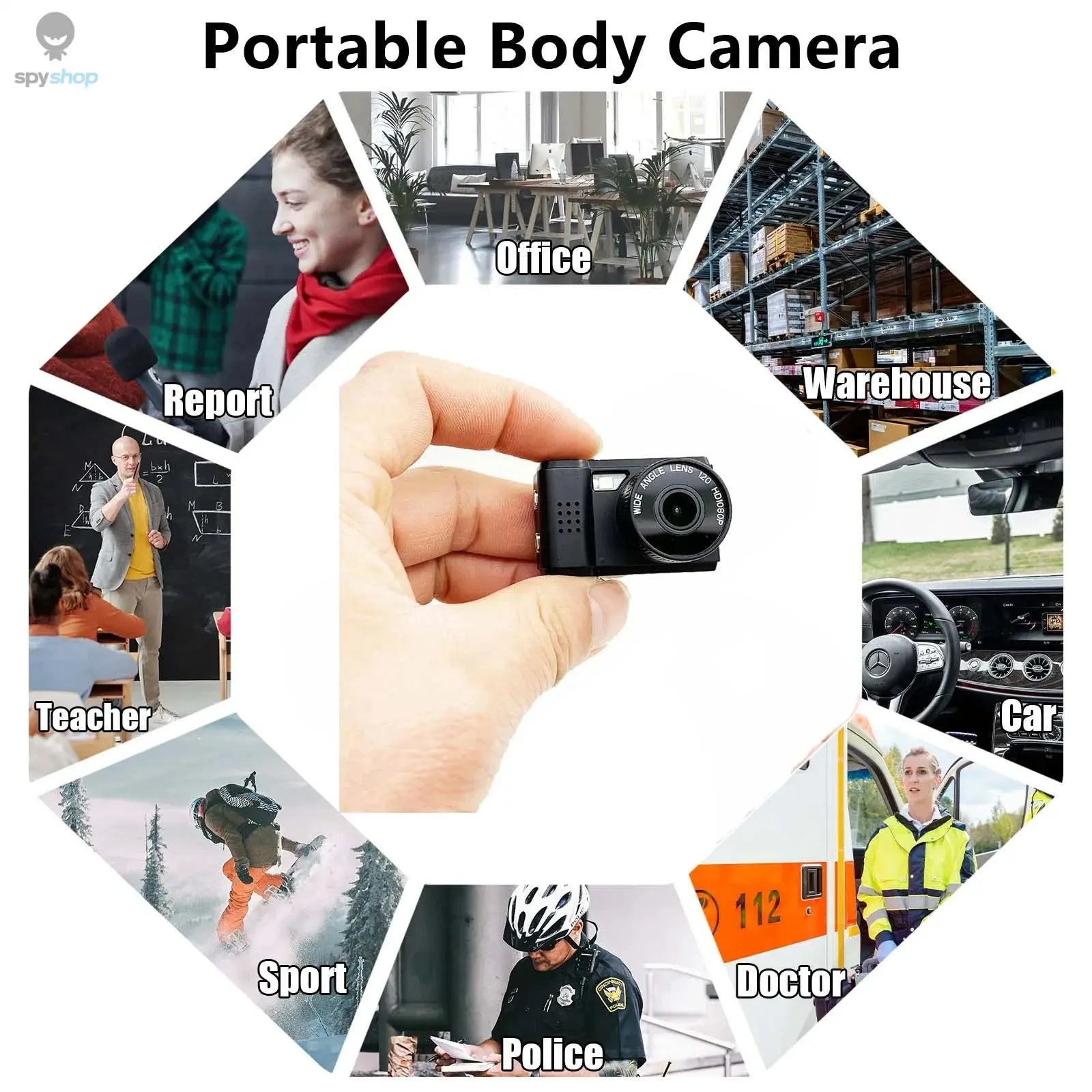 JOZUZE S5-A Mini Camera With Screen CMOS Indoor Home Outdoor 1080p Sports Portable Vintage Very Small Mini Camera Video Recorder Spy-shop.com