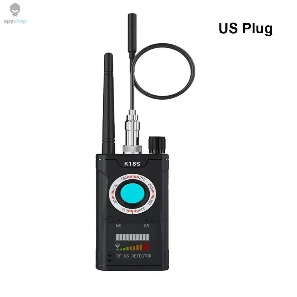 K18S Reverse Camera Detector GSM Audio Error Finder GPS Signal Scanner Upgrade RF Tracker Detect Spy-shop.com