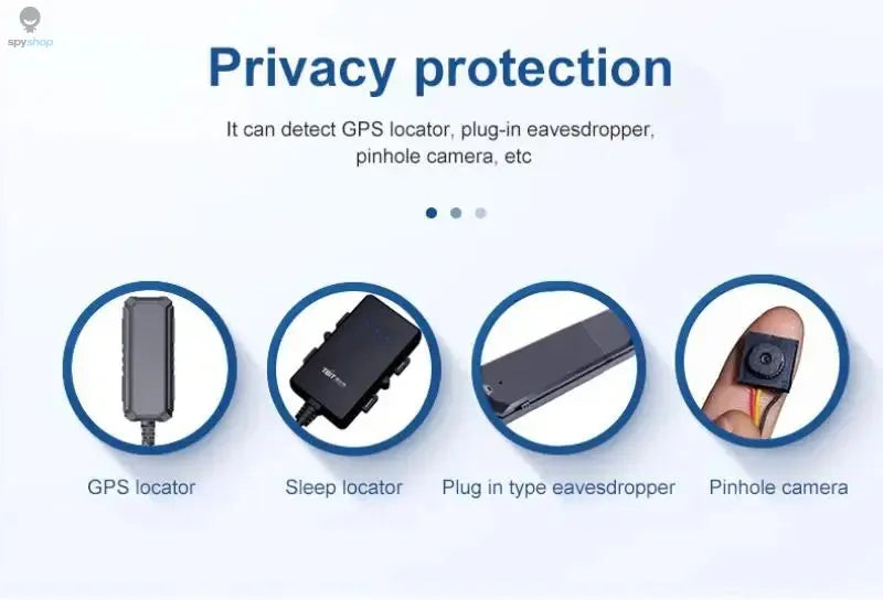 K19 Wireless RF Signal Detector Anti Wiretapping Mini GPS Camera Finder Tracker Hotel Anti Candid Camera Bug Scanner Security Spy-shop.com