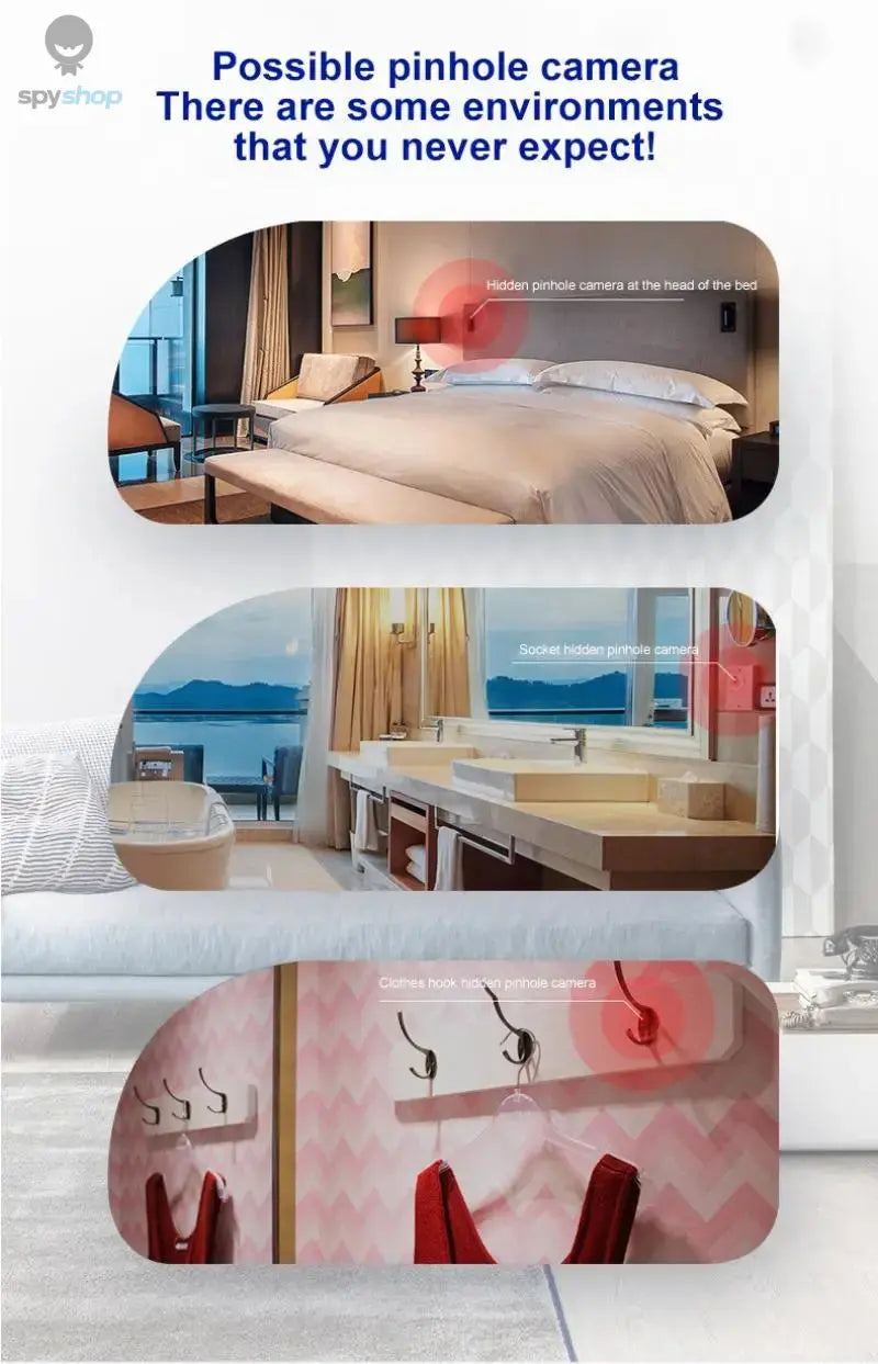 K19 Wireless RF Signal Detector Anti Wiretapping Mini GPS Camera Finder Tracker Hotel Anti Candid Camera Bug Scanner Security Spy-shop.com