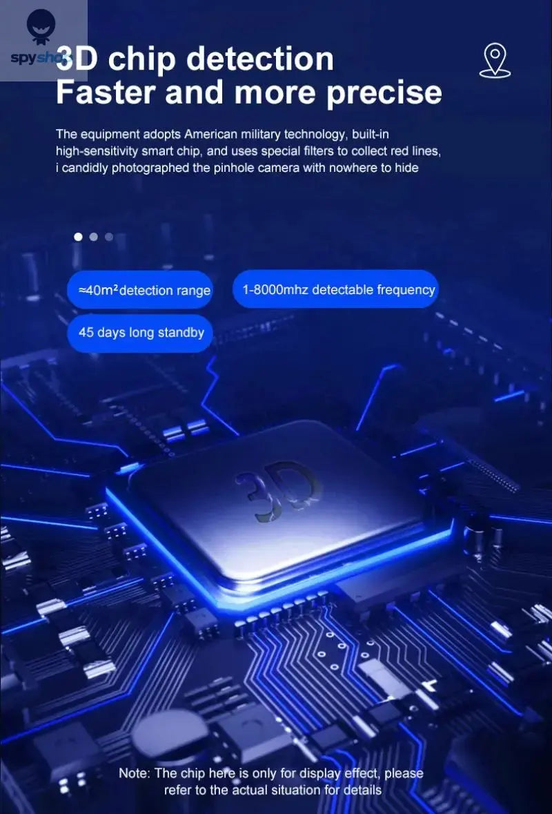 K19 Wireless RF Signal Detector Anti Wiretapping Mini GPS Camera Finder Tracker Hotel Anti Candid Camera Bug Scanner Security Spy-shop.com