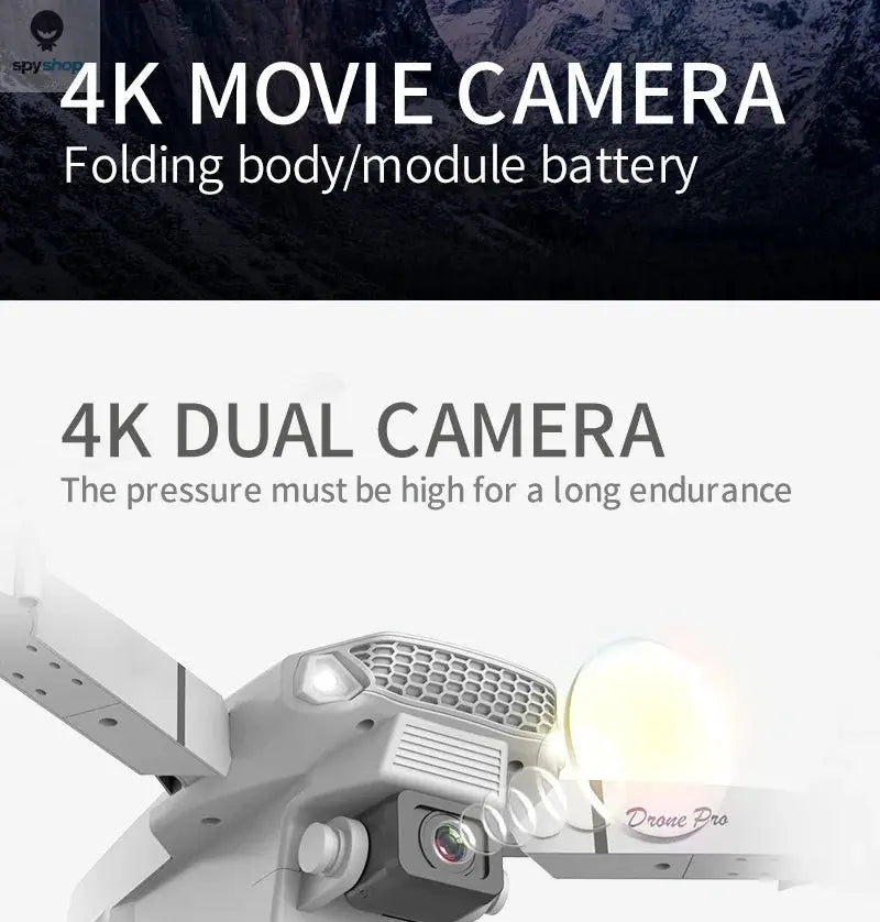 KDBFA 2024 New E88 Pro WIFI FPV Drone Wide Angle HD 4K 1080P Camera Height Hold RC Foldable Quadcopter Dron Helicopter Toys Gift 