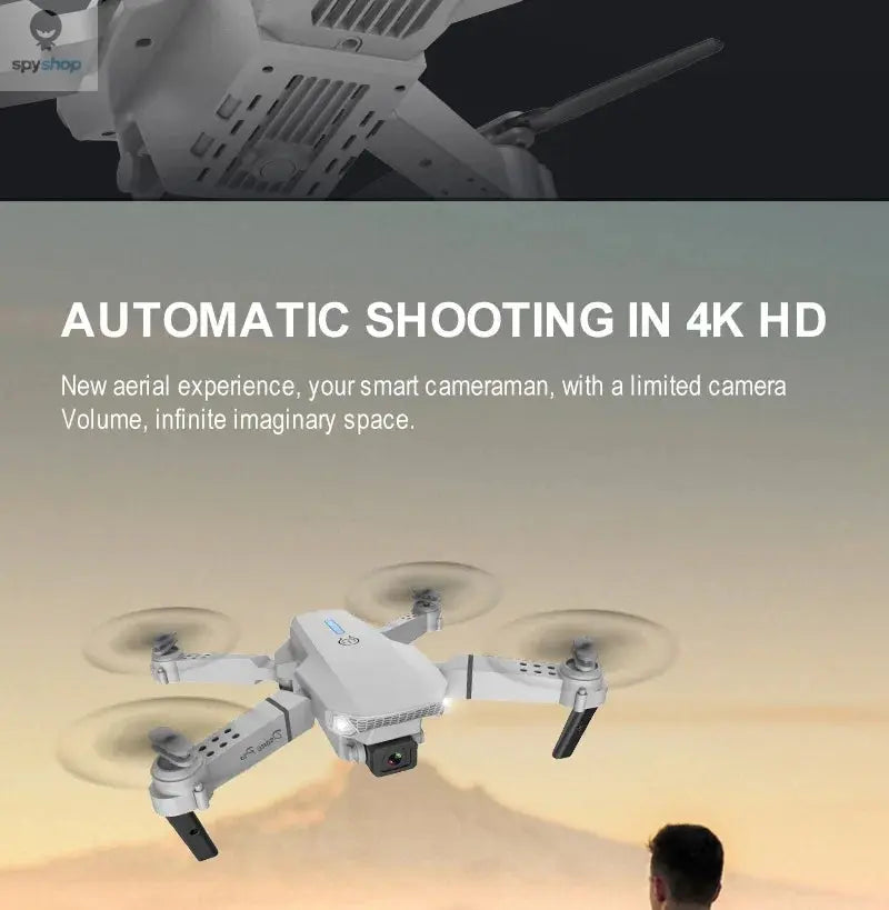 KDBFA 2024 New E88 Pro WIFI FPV Drone Wide Angle HD 4K 1080P Camera Height Hold RC Foldable Quadcopter Dron Helicopter Toys Gift 