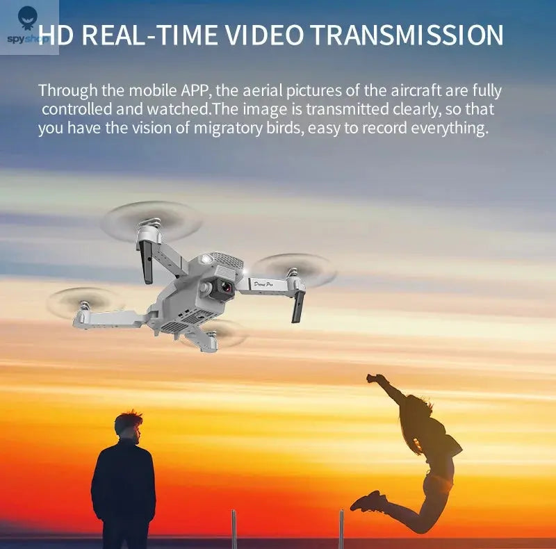 KDBFA 2024 New E88 Pro WIFI FPV Drone Wide Angle HD 4K 1080P Camera Height Hold RC Foldable Quadcopter Dron Helicopter Toys Gift 