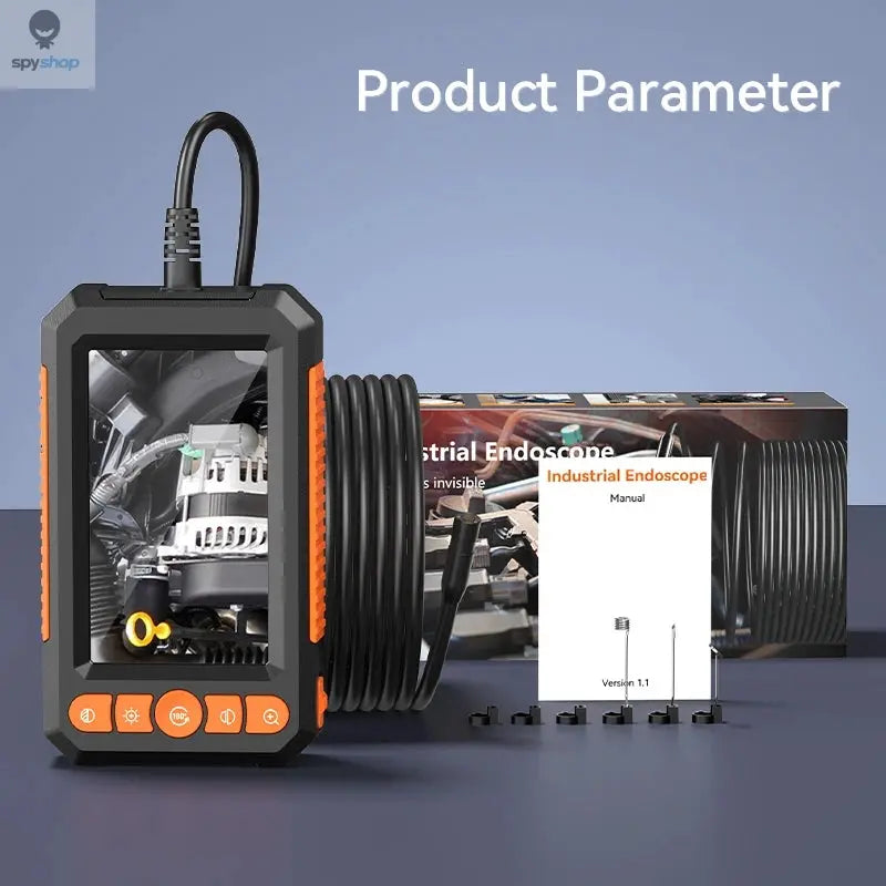 KERUI Industrial Endoscope Camera 4.3 "Single Dual Lens HD 1080P Car Inspection Borescope IP67 Waterproof Sewer Camera With LED Spy-shop.com