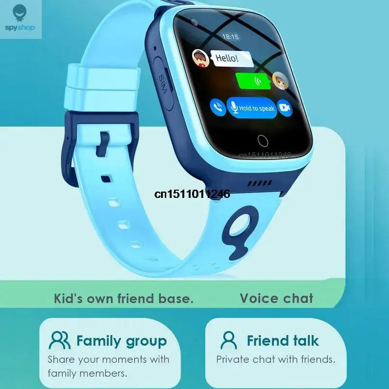 KGG 4G Smart Watch Kids GPS WiFi 1000mAh Video Call Tracker Location SOS Call Back Monitor Phone Watch Smartwatch Children Gifts Spy-shop.com