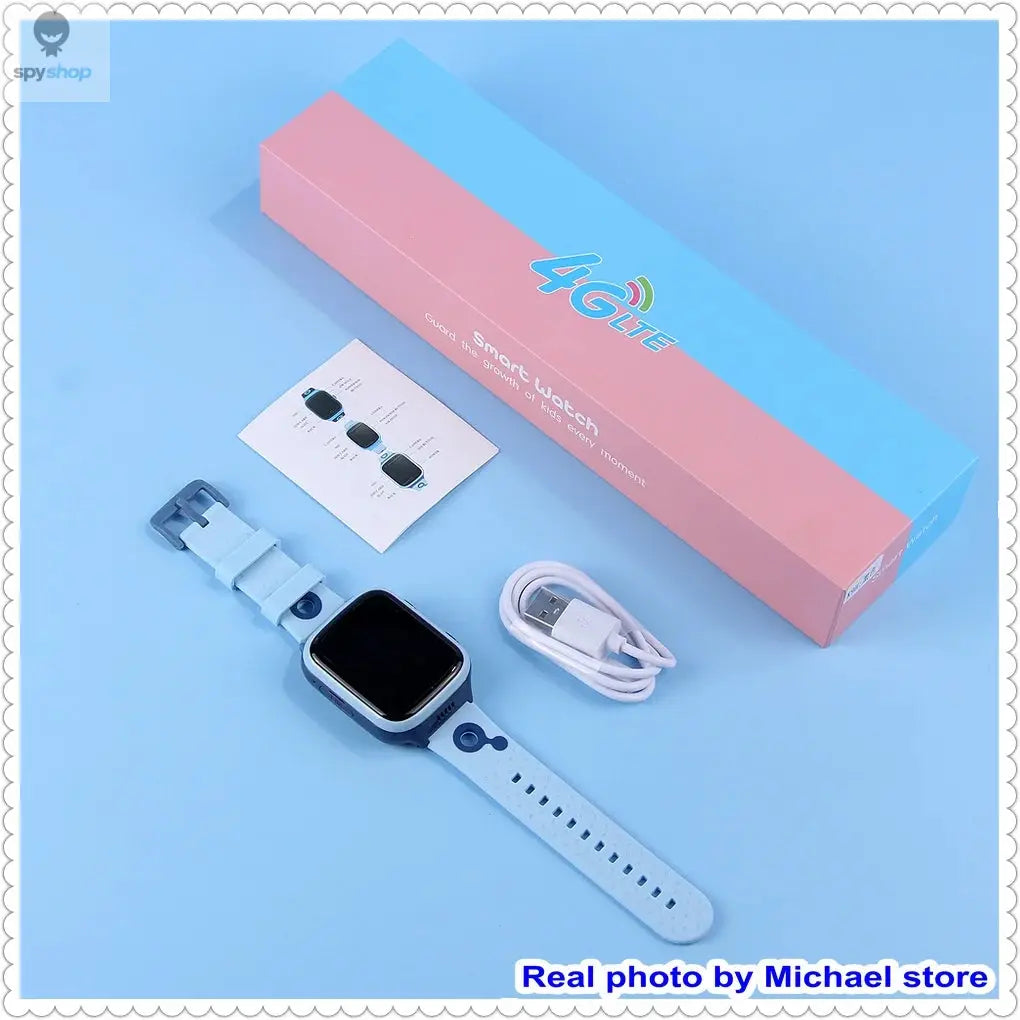 KGG 4G Smart Watch Kids GPS WiFi 1000mAh Video Call Tracker Location SOS Call Back Monitor Phone Watch Smartwatch Children Gifts Spy-shop.com