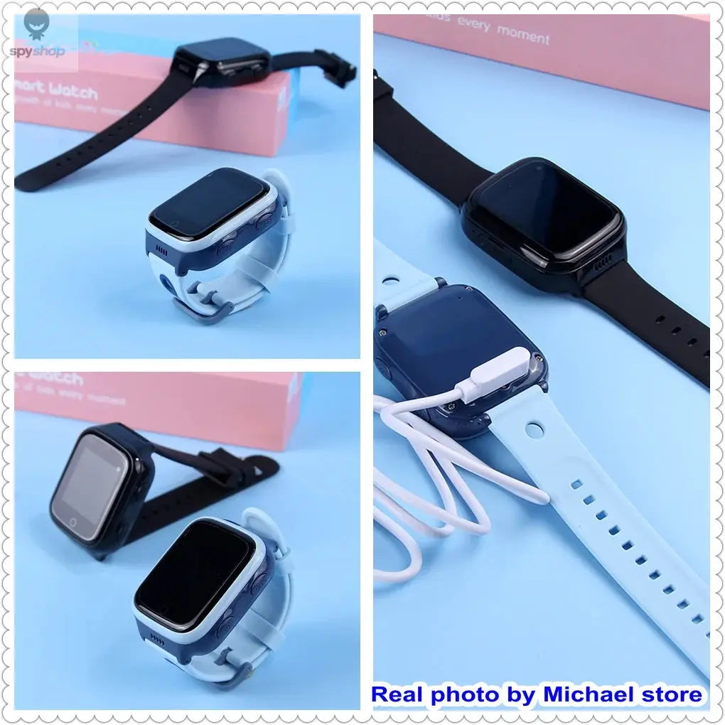 KGG 4G Smart Watch Kids GPS WiFi 1000mAh Video Call Tracker Location SOS Call Back Monitor Phone Watch Smartwatch Children Gifts Spy-shop.com