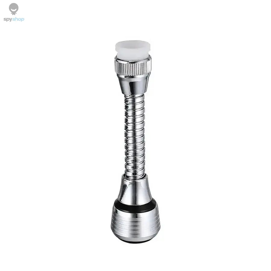 Kitchen Stainless Steel Faucet Sprinkler Water-saving Device Lengthening Rotating Splash Proof Sprinkler Spray Extender Bubbler Spy-shop.com