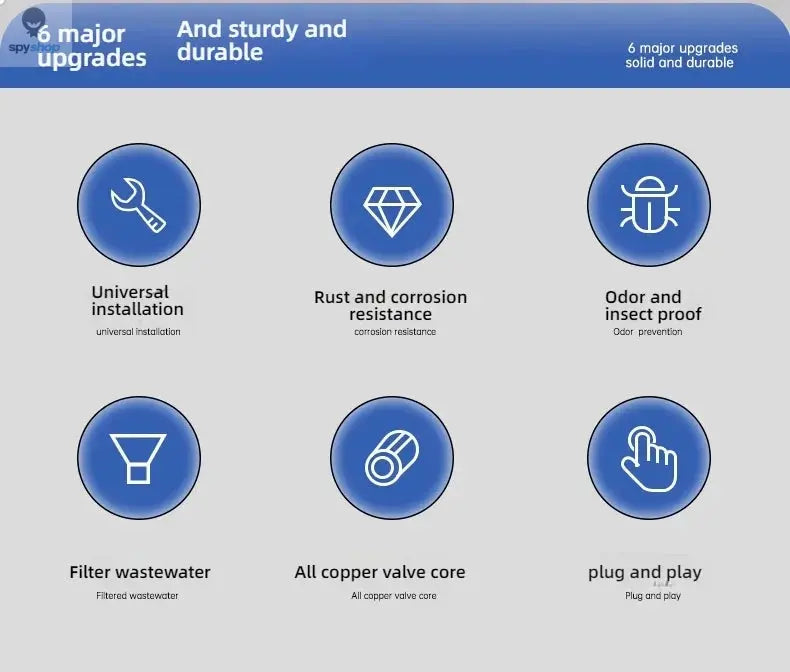 Kitchen Washbasin Sink  ABS Leak Plug Floor Drain Filter Anti Odor Pop-Up Bounce Bounce Core Basin Stopper Hair Sink Strainer Spy-shop.com