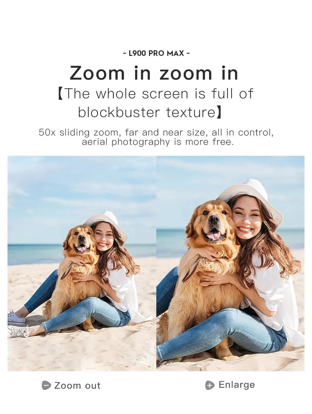 L900 Pro MAX GPS Drone 4K Professional HD Dual Camera 5G Wifi 360° Obstacle Avoidance Brushless Foldable Quadcopter RC Drone Toy 