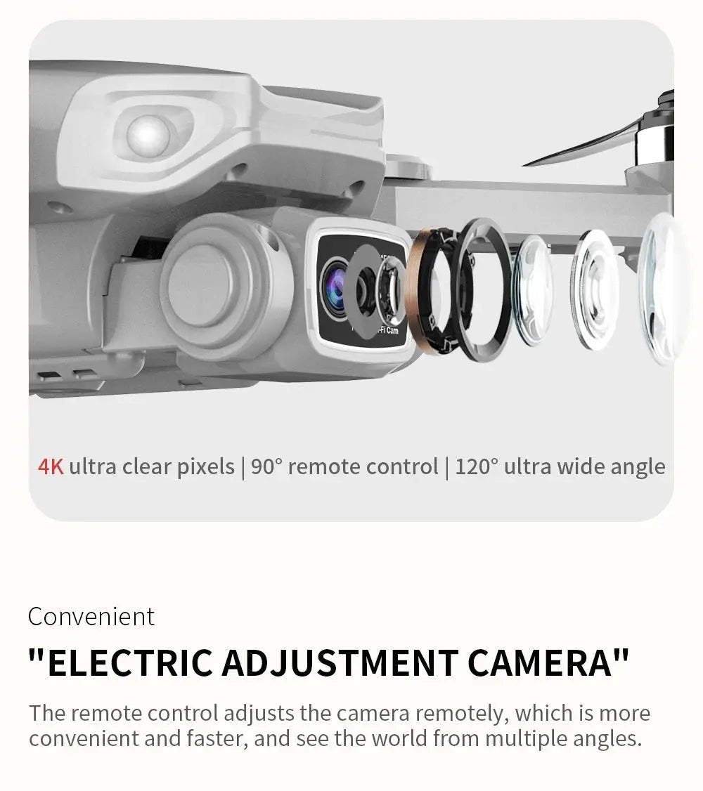 L900 Pro MAX GPS Drone 4K Professional HD Dual Camera 5G Wifi 360° Obstacle Avoidance Brushless Foldable Quadcopter RC Drone Toy 