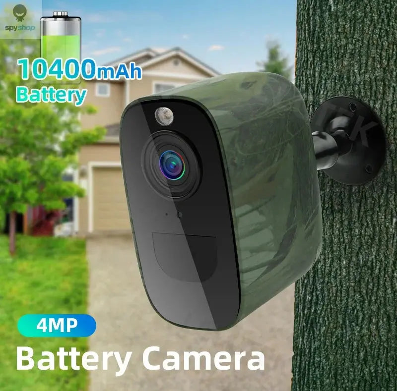 LCLCTEK 4G SIM Card Battery Powered Security Camera Full Color 4MP PIR Detection IP66 Outdoor Wireless CCTV Surveillance Cam Spy-shop.com