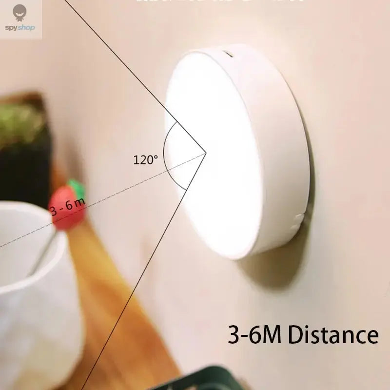 LED Smart Human Body Sensor Night Lamp Emergency Automatic Lighting USB Charging Wireless Magentic Suction Use Night Light Spy-shop.com