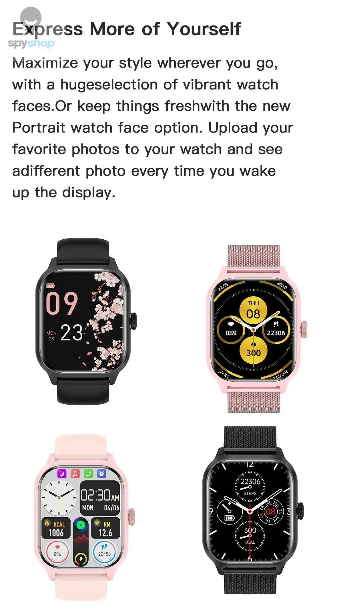 LEMFO LT10 Smart Watch 2024 Android Gift Bluetooth Call Smartwatch 2024 Touch Dial Music Fitness Tracker Sports Watches Spy-shop.com