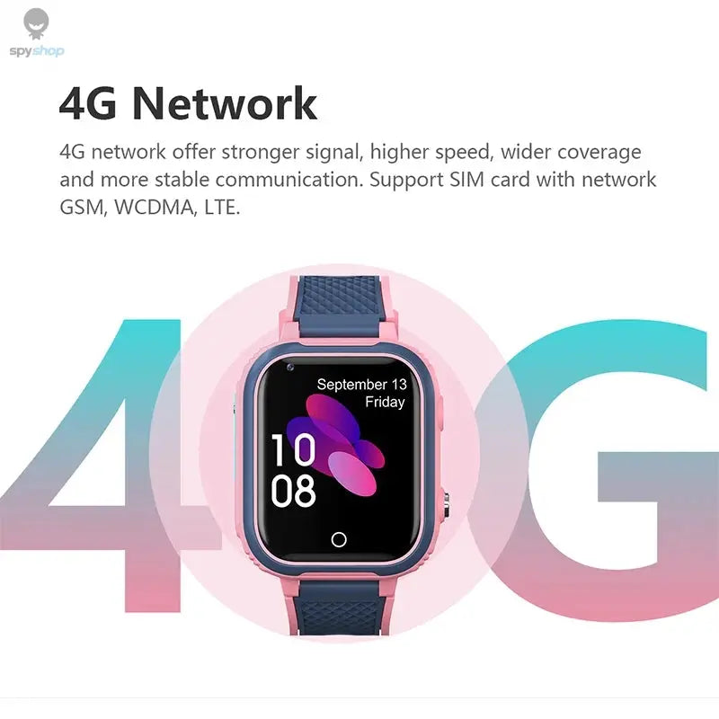 LT21 4G Smart Watch Kids GPS WIFI Video Call SOS IP67 Waterproof Child Smartwatch Camera Monitor Tracker Location Phone Watch Spy-shop.com
