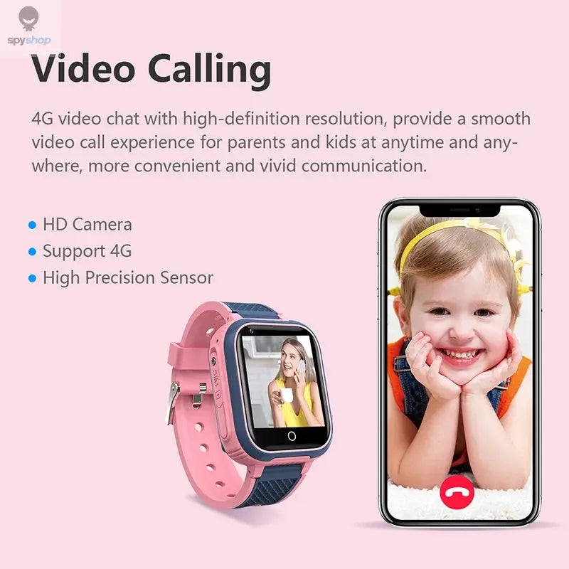 LT21 4G Smart Watch Kids GPS WIFI Video Call SOS IP67 Waterproof Child Smartwatch Camera Monitor Tracker Location Phone Watch Spy-shop.com