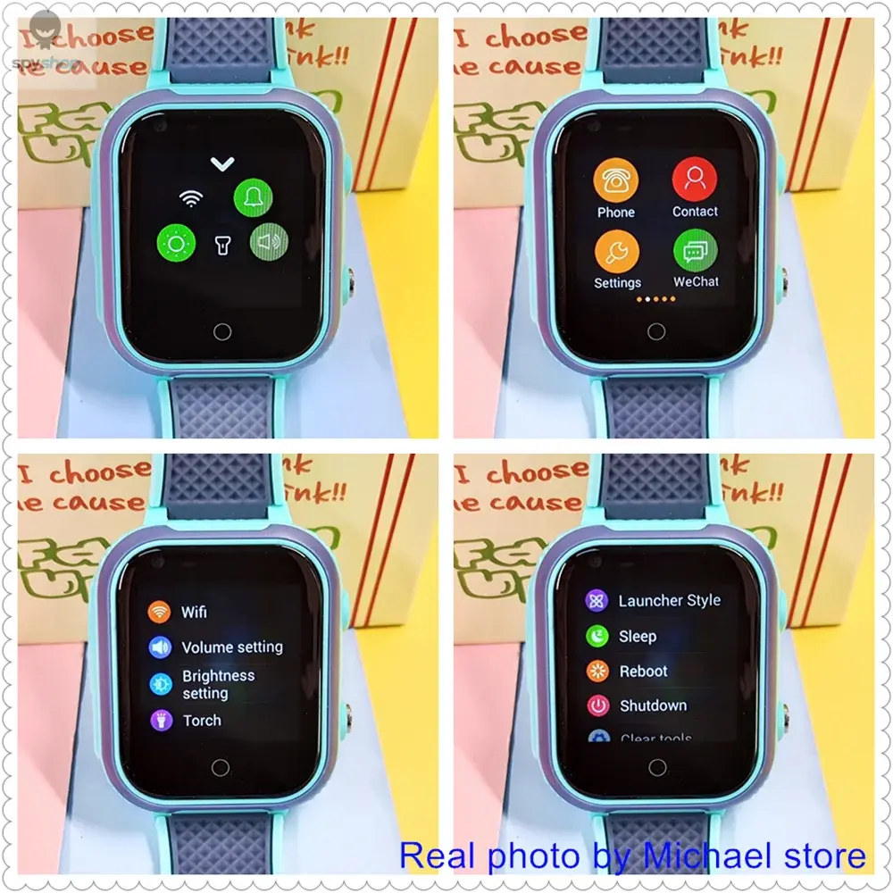 LT21 4G Smart Watch Kids GPS WIFI Video Call SOS IP67 Waterproof Child Smartwatch Camera Monitor Tracker Location Phone Watch Spy-shop.com