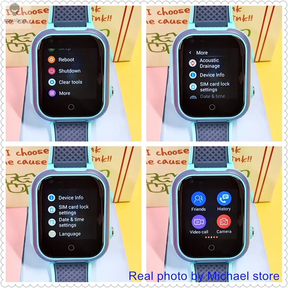 LT21 4G Smart Watch Kids GPS WIFI Video Call SOS IP67 Waterproof Child Smartwatch Camera Monitor Tracker Location Phone Watch Spy-shop.com