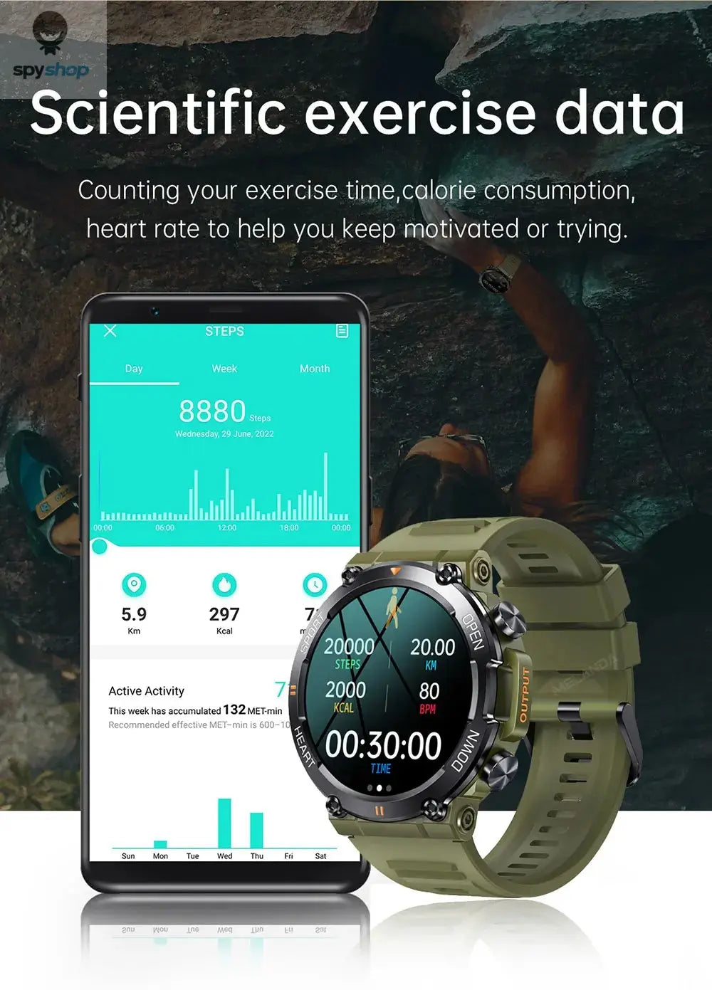 MEVADEN 1.39 Inch HD Bluetooth Call Smart Watch Men Sports Fitness Tracker Heart Monitor 400mAh Smartwatch For Android IOS MD56 Spy-shop.com