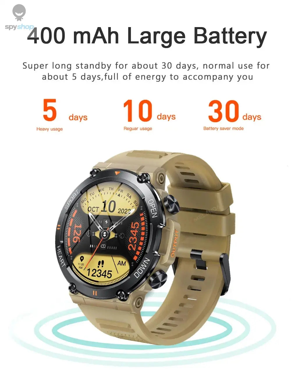 MEVADEN 1.39 Inch HD Bluetooth Call Smart Watch Men Sports Fitness Tracker Heart Monitor 400mAh Smartwatch For Android IOS MD56 Spy-shop.com