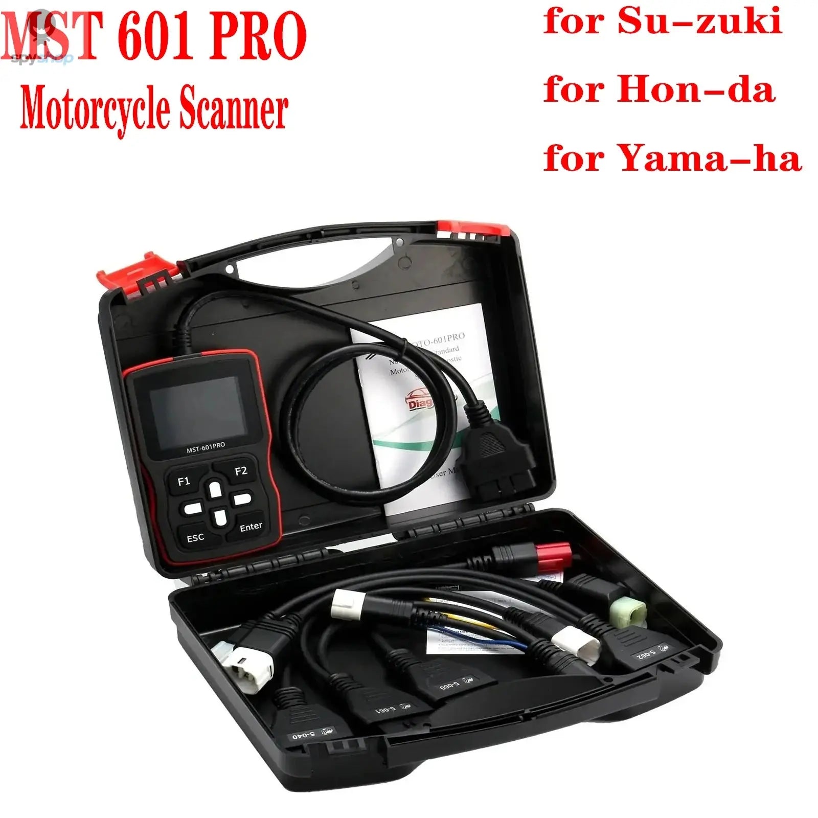 MST 601 PRO 6IN1 Motorcycle Scanner OBD2 Code Reader Automotive Diagnostic Tool Fit for Suzuki for Honda for Yamaha MST-601 Pro Spy-shop.com