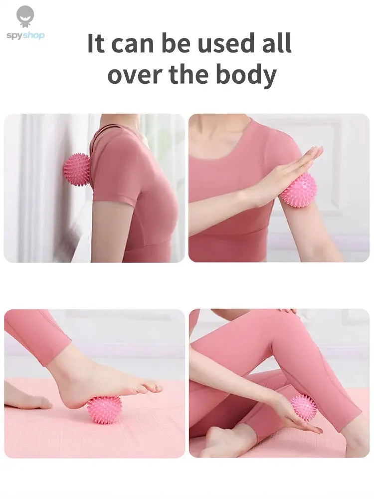 Massage Ball Fascia Ball Muscle Relaxation Massage Yoga Fitness Shoulder Neck Foot Foot Foot Massage Hard Neck Membrane Meridian Spy-shop.com
