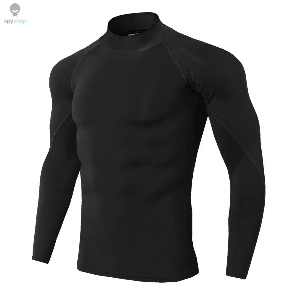 Men Sport T-shirt Quick Dry Bodybuilding Running Shirt Long Sleeve Compression Top Gym T Shirt Men Fitness Tight Rashgard 