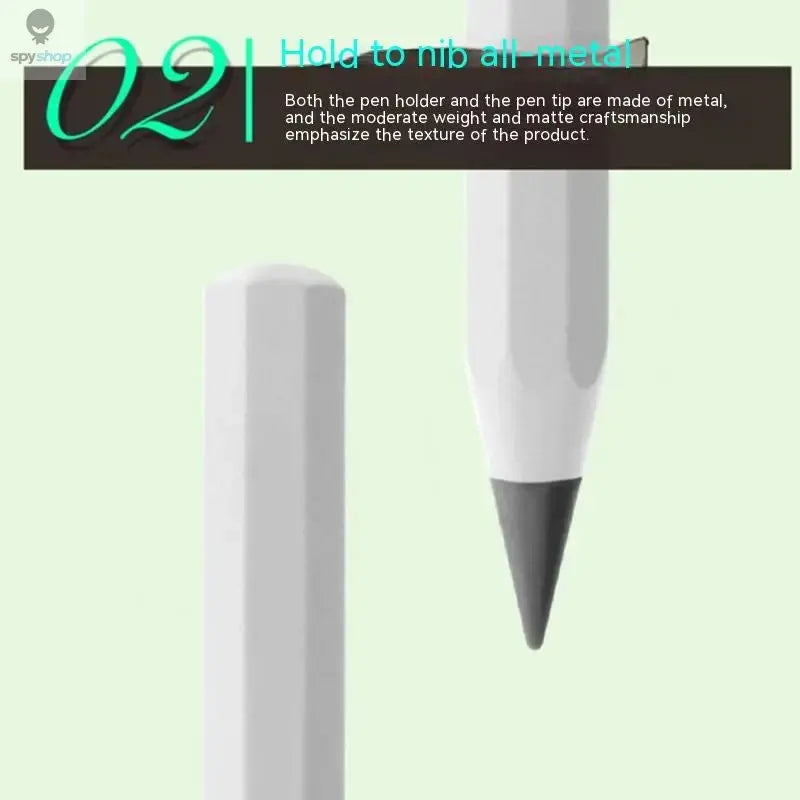 Metal Eternal No Ink Pen, Magic Pencils, New Technology, Unlimited Writing, Painting Supplies, Novelty Gifts, Stationery Spy-shop.com