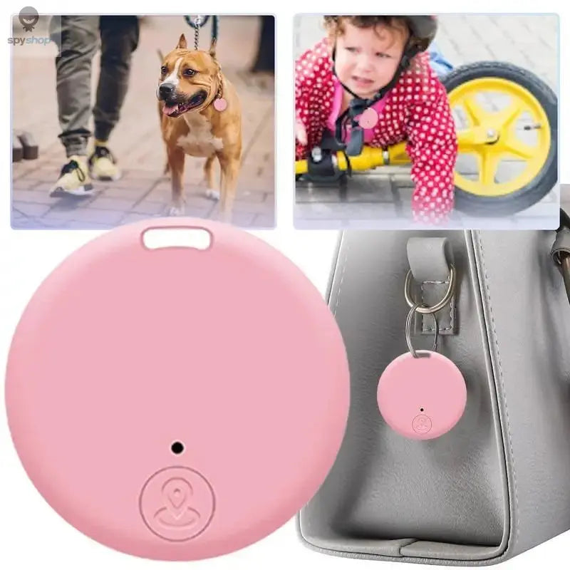 Mini GPS Locator AntiLost Alarm Wallet Keychain Smart Tag Bluetooth-Compatible Tracer Keychain Dog Pet Child Tracker Key Finder Spy-shop.com