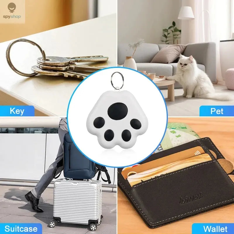 Mini GPS Tracker Key Kids Bag Finder Dog Cat Pet Locator Smart Bluetooth Tracker Device Anti-lost Reminder for IOS/ Android Spy-shop.com