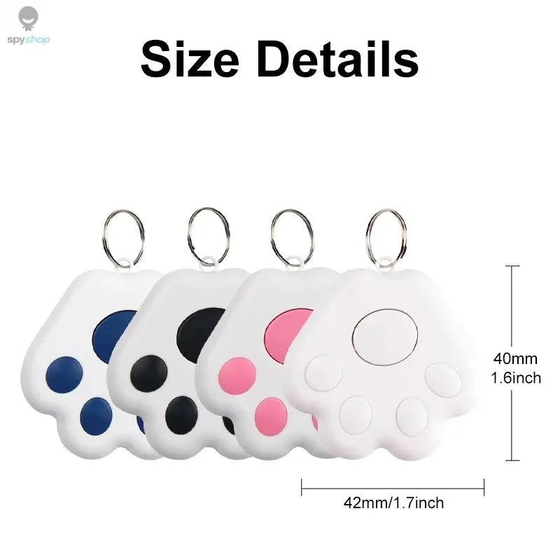 Mini GPS Tracker Key Kids Bag Finder Dog Cat Pet Locator Smart Bluetooth Tracker Device Anti-lost Reminder for IOS/ Android Spy-shop.com