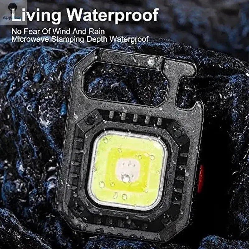 Mini LED Flashlight Magnetic COB Outdoor Camping Pocket Work Light 800 Lumens USB Rechargeable 7 Modes Spotlights Spy-shop.com