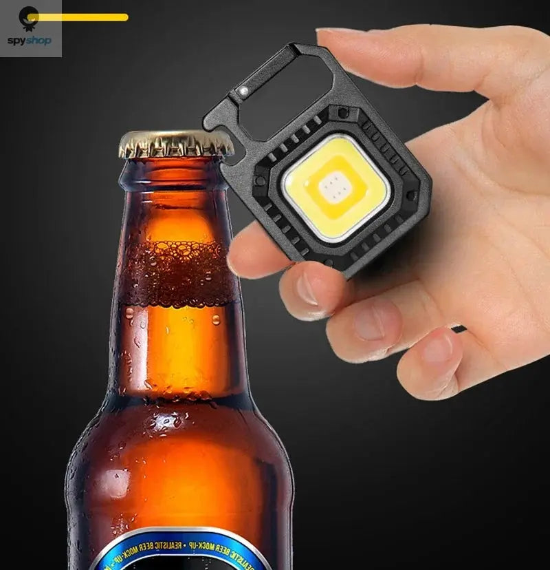 Mini LED Flashlight Magnetic COB Outdoor Camping Pocket Work Light 800 Lumens USB Rechargeable 7 Modes Spotlights Spy-shop.com