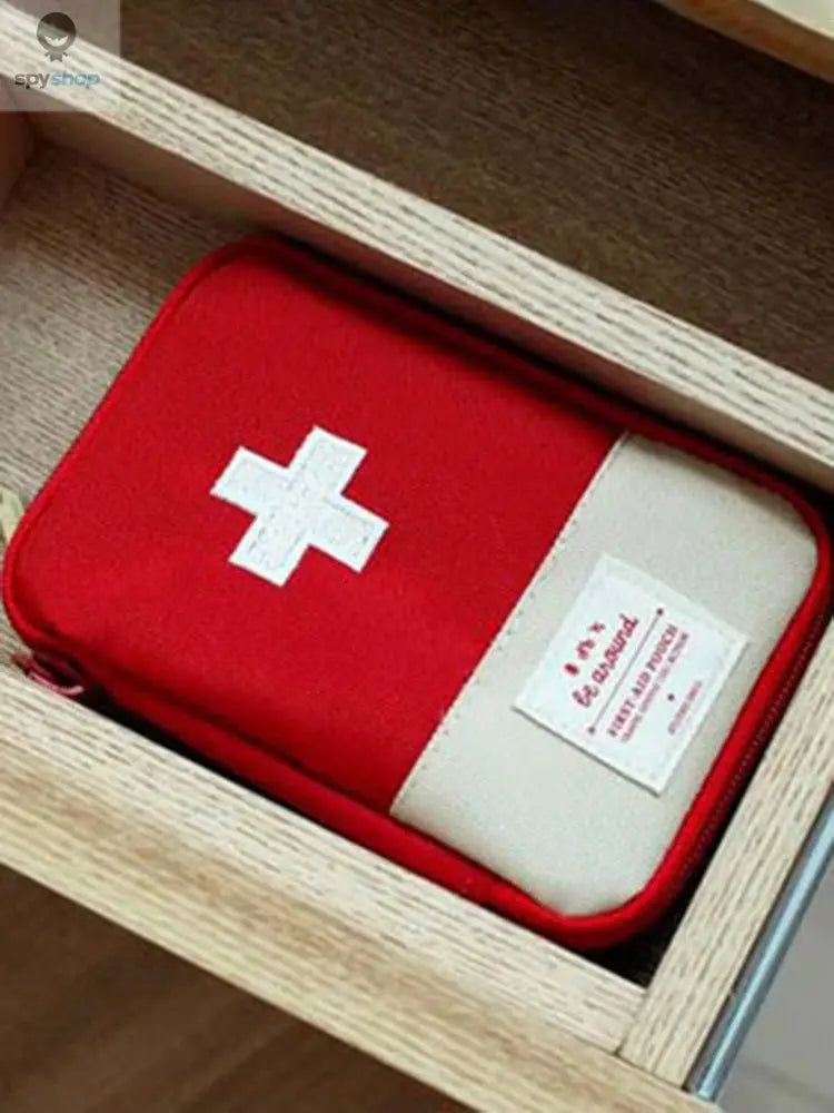 Mini Portable Medicine Bag Travel First Aid Kit Medicine Bag Storage Bag Survival Kit Medicine Box Outdoor Emergency Camping Spy-shop.com