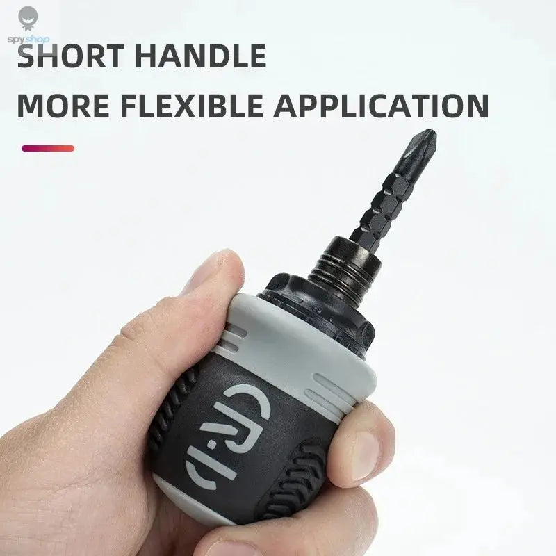 Mini Ratchet Precision Screwdriver Magnetic 13 In 1 Telescopic Labor-Saving Hand Tool Phillips Slotted Dual-purpose Head 
