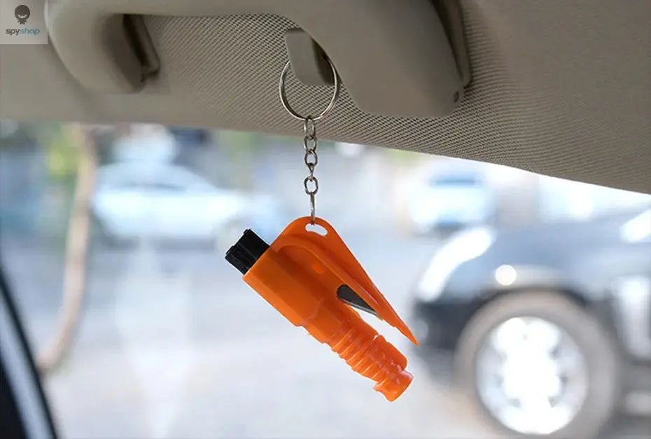 Mini Safety Hammer Keychain Escape Car Life-saving Escape Hammer Window Broken Emergency Glass Breaker Spy-shop.com