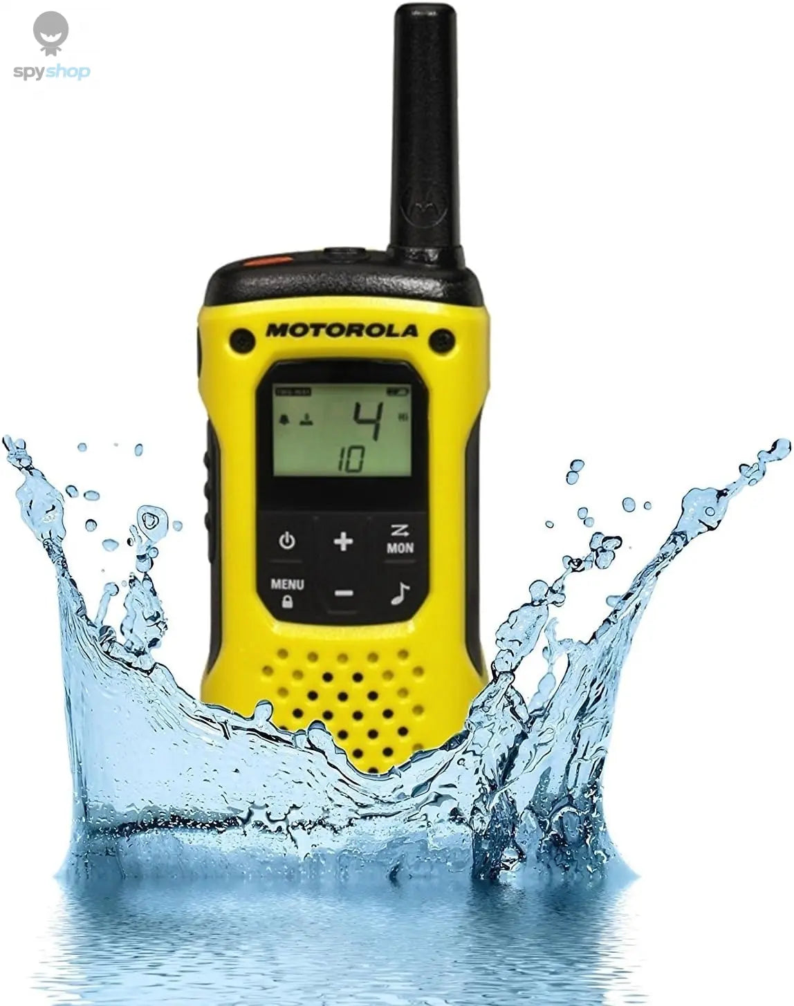Motorola TLKR T92 H2O Walkie-Talkies - Weatherproof PMR Radios (IP67, Up to 10 km Range) - Set of 2 📡🌧️🚶‍♂️ Spy-shop.com