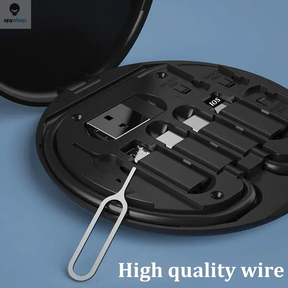 Multi USB Type C to C 60W Charging Adapter Cable Kit USB C to Lighting Conversion Set USB A & Type C to Micro/Type C/Lighting Spy-shop.com