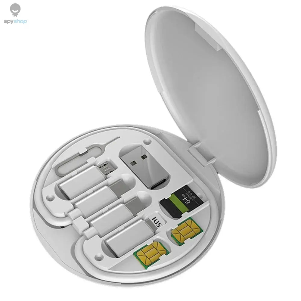 Multi USB Type C to C 60W Charging Adapter Cable Kit USB C to Lighting Conversion Set USB A & Type C to Micro/Type C/Lighting Spy-shop.com
