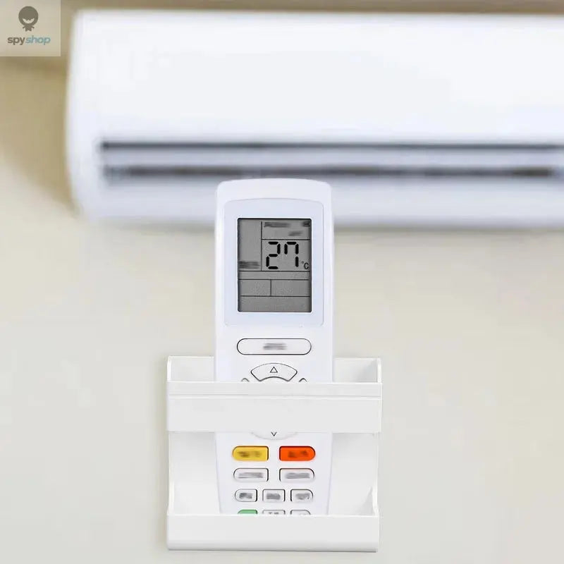 Multi-functional Wall-mounted Organizer for Remote Controls and Mobile Phones Spy-shop.com