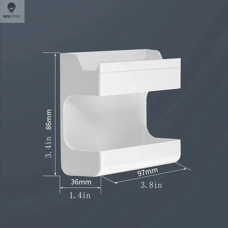 Multi-functional Wall-mounted Organizer for Remote Controls and Mobile Phones Spy-shop.com