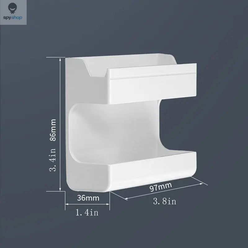 Multi-functional Wall-mounted Organizer for Remote Controls and Mobile Phones Spy-shop.com